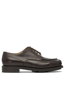 �p���u�[�c PARABOOT ���[�X�A�b�v�V���[�Y �h���X�V���[�Y �����Y �u���E�� Lace-up Shoes Chambord brogue 706801MARRON-LIS CAFE Brown �֐� �������� 2026AW vi