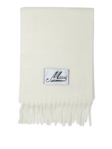 �}���j MARNI �n�C�e�N�A�N�Z�T���[ �t�@�b�V�������� ���f�B�[�X �z���C�g Hi-tech accessories Alpaca scarf SCMC0059Y0UTW91800W03 White �֐� �������� 2026AW vi