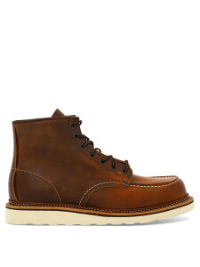 ���b�h�E�B���O RED WING �u�[�c �����Y �u���E�� Boots Classic Moc ankle boots 01907D Brown �֐� �������� 2026SS vi