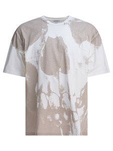 �A���L�T���_�[ �}�b�N�C�[�� ALEXANDER MCQUEEN T�V���c �����Y �z���C�g T-shirts T-SHIRT 815067QTAC50979 White �֐� �������� 2025AW vi