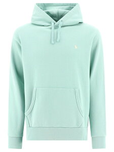 �|�� �����t ���[���� POLO RALPH LAUREN �X�E�F�b�g�V���c �g���[�i�[ �����Y �u���[ Sweatshirts Pony hoodie 710916690012CELADON Light blue �֐� �������� 2025SS vi