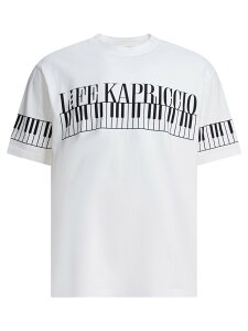 �L���s�^�� KAPITAL T�V���c �����Y �z���C�g T-shirts Life Kapriccio Piano t-shirt K2504SC168WH White �֐� �������� 2025AW vi