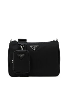 �v���_ PRADA �o�b�O �����Y �u���b�N Business Bags Re-Nylon and Saffiano crossbody bag 2VH1132DMHF0002 V XOP Black �֐� �������� 2026SS vi
