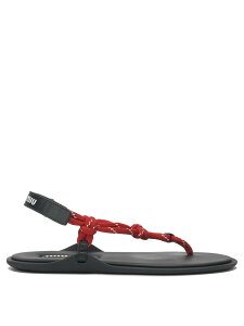 �~���E �~���E MIU MIU �T���_�� ���f�B�[�X ���b�h Sandals Riviere rope sandals 5Y184E3L74F0011 F M005 Red �֐� �������� 2026SS vi