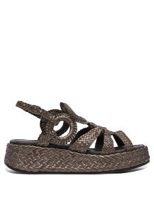 �|���X�L���^�i PONS QUINTANA �T���_�� ���f�B�[�X �u���E�� Sandals Sandals 11273T00EXPRESS Brown �֐� �������� 2026SS vi
