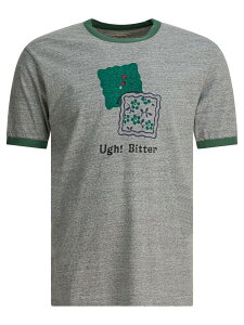 �L���s�^�� KAPITAL T�V���c �����Y �O���[ T-shirts Bitter Peckish Bowy t-shirt K2504SC162GRY Grey �֐� �������� 2025AW vi