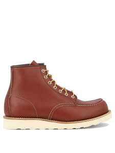 ���b�h�E�B���O RED WING �u�[�c �����Y �u���E�� Boots Classic Moc lace-up boots 08875D Brown �֐� �������� 2024AW vi