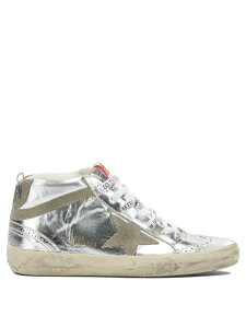 �S�[���f�� �O�[�X �f���b�N�X �u�����h GOLDEN GOOSE �X�j�[�J�[ ���f�B�[�X �V���o�[ Sneakers Mid Star sneakers GWF00122F00279470216 Silver �֐� �������� 2026SS vi