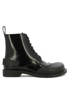 ���G�x LOEWE �u�[�c �����Y �u���b�N Boots Campo lace-up boots M816285X861100 Black �֐� �������� 2024AW vi