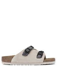 �r���P���V���g�b�N BIRKENSTOCK �t���b�g�V���[�Y �T���_�� �����Y �z���C�g Flat Shoes Zurich slides 1026788UTECH ANTIQUE WHITE White �֐� �������� 2025SS vi