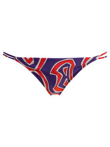 �G�~���I �v�b�` EMILIO PUCCI ���� �X�C���E�F�A ���f�B�[�X �p�[�v�� Swimwear Labirinto bikini briefs 5UMX065U865064 Purple �֐� �������� 2025AW vi