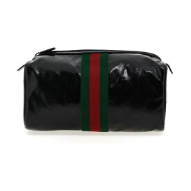 【楽天スーパーSALE!!100000円以上4000円OFFクーポン対象】 GUCCI グッチ ブラック Black Beauty 'GG Crystal' クラッチバッグ メンズ 秋冬2023 759689FACI01064 【関税・送料無料】【ラッピング無料】 ju