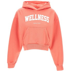 SPORTY RICH スポーティアンドリッチ ピンク Pink 'Wellness Ivy' hoodie トレーナー レディース 秋冬2023 HC881SMSALMON 【関税・送料無料】【ラッピング無料】 ju