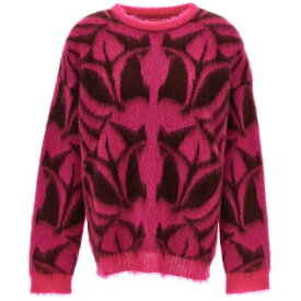 LA DOUBLE J ラダブルジェイ パープル Fuchsia 'Camden' sweater ニットウェア レディース 秋冬2023 PUL0165PI03 【関税・送料無料】【ラッピング無料】 ju