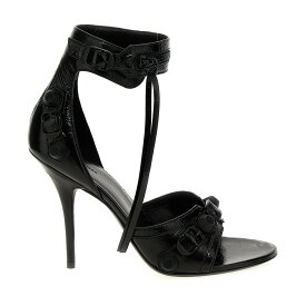 【本日0の付く日ポイント4倍!!】 BALENCIAGA バレンシアガ ブラック Black 'Cagole' sandals サンダル レディース 秋冬2023 743057WBUA11010 【関税・送料無料】【ラッピング無料】 ju