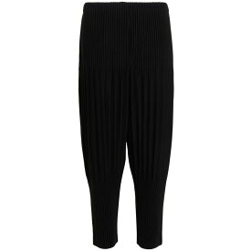 【本日0の付く日ポイント4倍!!】 HOMME PLISSE' ISSEY MIYAKE ブラック Black 'Baloon' pants パンツ メンズ 秋冬2023 HP39JF45115 【関税・送料無料】【ラッピング無料】 ju