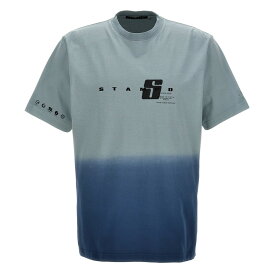 STAMPD スタンプド ブルー Light Blue 'Elevation Transit' t-shirt Tシャツ メンズ 秋冬2023 SLAM3236TECGT 【関税・送料無料】【ラッピング無料】 ju