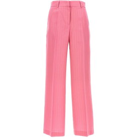 MSGM エムエスジーエム ピンク Pink Pinstripe pants パンツ レディース 秋冬2023 3541MDP09A23750212 【関税・送料無料】【ラッピング無料】 ju
