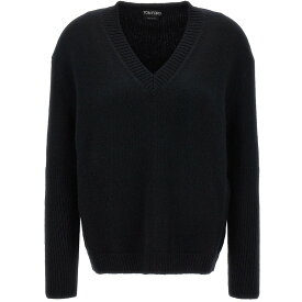 TOM FORD トム フォード ブラック Black Mixed cachemire sweater ニットウェア レディース 秋冬2023 MAK1263YAX587LB999 【関税・送料無料】【ラッピング無料】 ju