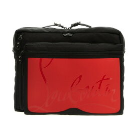 【15,000円以上ご購入で1,000円OFF！】 CHRISTIAN LOUBOUTIN クリスチャンルブタン ブラック Black 'Loubideal' crossbody bag バッグ メンズ 秋冬2023 3235287Q546 【関税・送料無料】【ラッピング無料】 ju