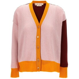 【本日0のつく日ポイント4倍！】 MARNI マルニ マルチカラー Multicolor Colorblock cardigan ニットウェア レディース 秋冬2023 CDMD0229Q3UFX385CBC20 【関税・送料無料】【ラッピング無料】 ju