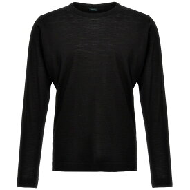 【本日0のつく日ポイント4倍！】 ZANONE ザノーネ ブラック Black Fine wool gauge 18 sweater ニットウェア メンズ 秋冬2023 812522ZM211Z0015 【関税・送料無料】【ラッピング無料】 ju