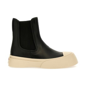 MARNI マルニ ホワイト White/Black 'Pablo' ankle boots ブーツ レディース 秋冬2023 TCZW000502P272200N99 【関税・送料無料】【ラッピング無料】 ju