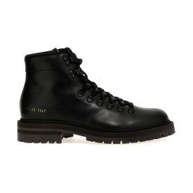 COMMON PROJECTS コモン プロジェクト ブラック Black 'Hiking' boots ブーツ メンズ 秋冬2023 24027547 【関税・送料無料】【ラッピング無料】 ju