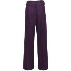 ETRO エトロ パープル Purple Wool pants パンツ レディース 秋冬2023 115700631200 【関税・送料無料】【ラッピング無料】 ju