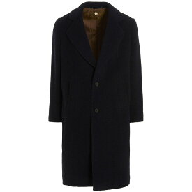 【本日5の付く日ポイント4倍!!】 MAURIZIO MIRI マウリッツォ ミリ ブルー Blue 'Gregoriany' coat コート メンズ 秋冬2022 GREGORY77001BLU 【関税・送料無料】【ラッピング無料】 ju