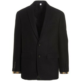 BURBERRY バーバリー ブラック Black Wool tailored blazer jacket ジャケット メンズ 秋冬2022 8061069BLACK 【関税・送料無料】【ラッピング無料】 ju