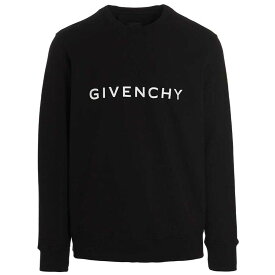 【本日0のつく日ポイント4倍！】 GIVENCHY ジバンシィ ブラック Black Logo print sweatshirt トレーナー メンズ 秋冬2024 BMJ0HA3YAC001 【関税・送料無料】【ラッピング無料】 ju