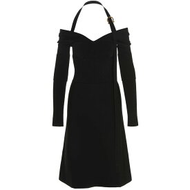 FERRAGAMO フェラガモ ブラック Black 'Gancini' buckle dress ドレス レディース 春夏2023 0759663BLACK 【関税・送料無料】【ラッピング無料】 ju