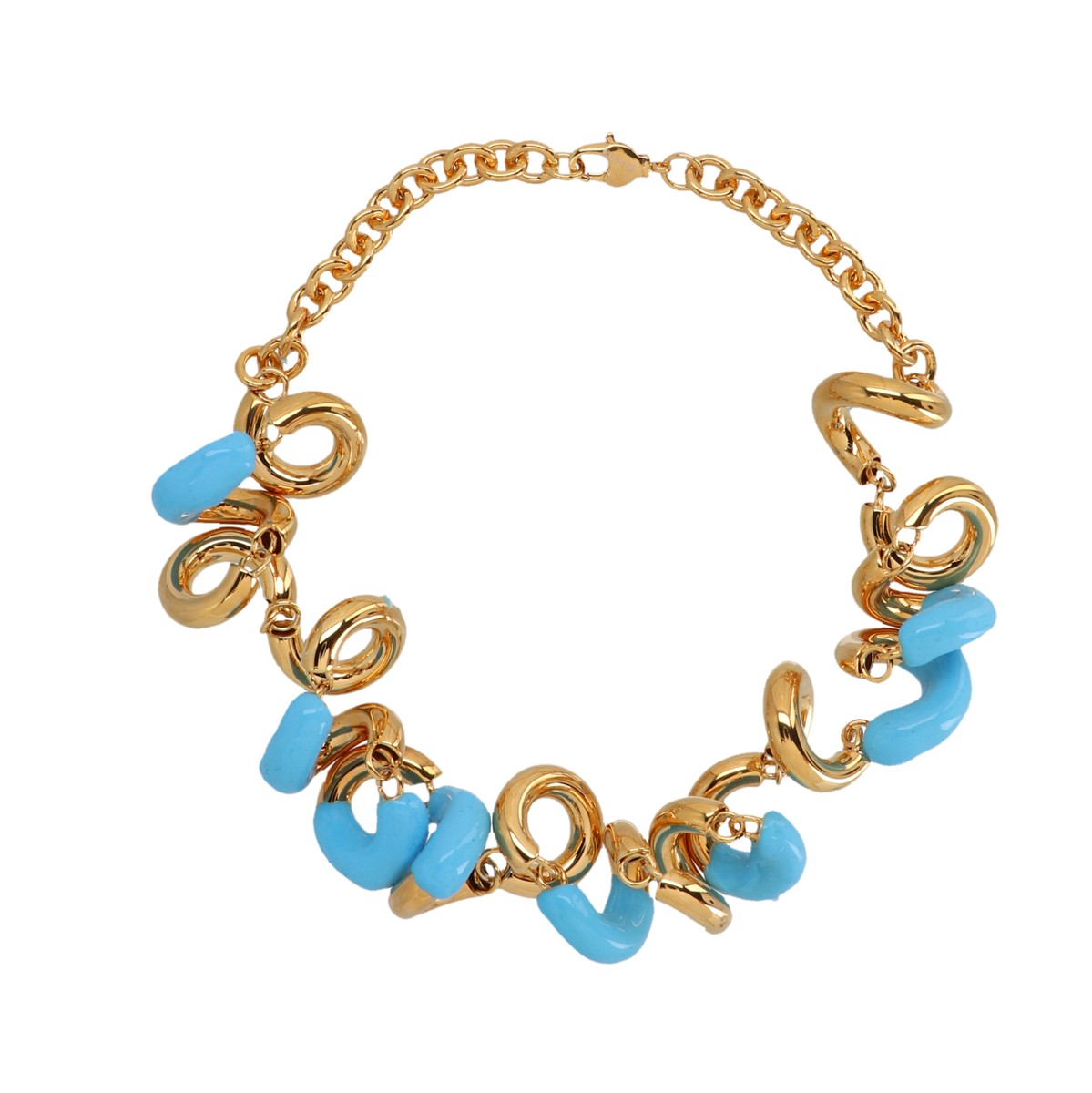 SUNNEI スンネイ Light Blue 'Fusillo’ necklace ジュエリー レディース 春夏2023 CACCWJEW0207511  ju