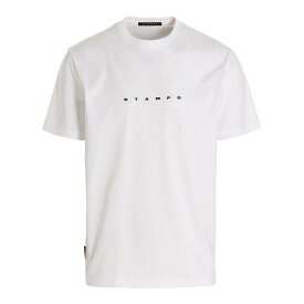 STAMPD スタンプド ホワイト White T-shirt 'Strike Logo Perfect' Tシャツ メンズ 春夏2023 SLAM3047TEWHT 【関税・送料無料】【ラッピング無料】 ju
