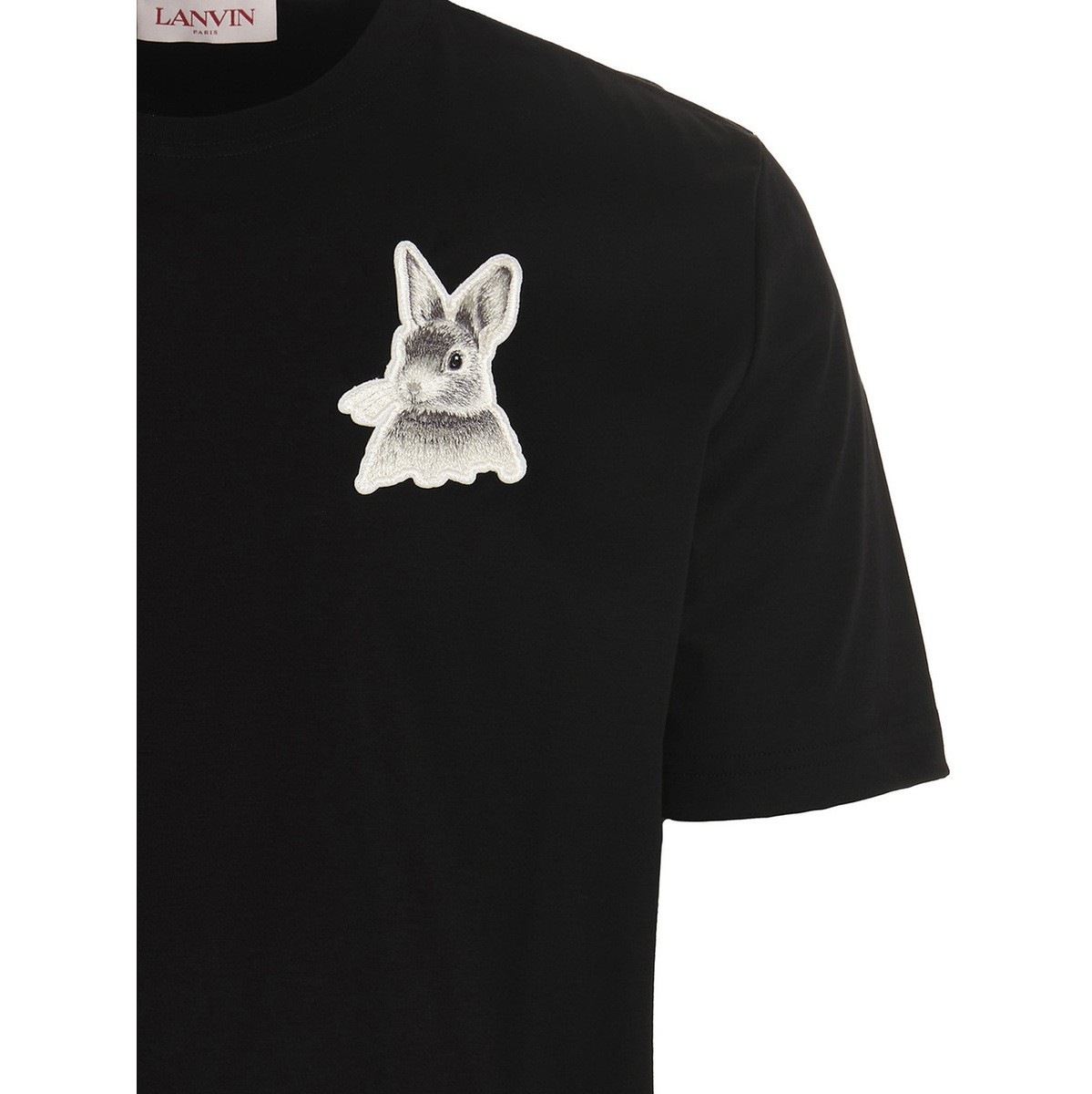 楽天市場】LANVIN ランバン Black 'Botanica' T-shirt Tシャツ メンズ 
