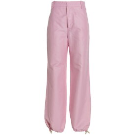 MARNI マルニ ピンク Pink Logo embroidery pants パンツ レディース 春夏2023 PAMA0390X0UTN90300C09 【関税・送料無料】【ラッピング無料】 ju