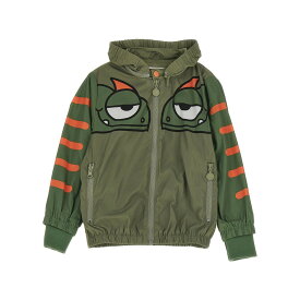 STELLA MCCARTNEY ステラマッカートニー グリーン Green Printed hooded jacket コート ボーイズ 春夏2023 TS2Q27Z0537718 【関税・送料無料】【ラッピング無料】 ju