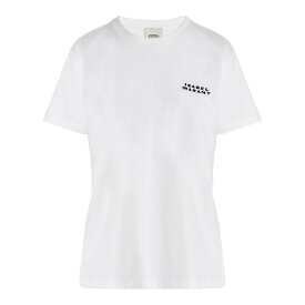 ISABEL MARANT イザベル マラン ホワイト White 'Vidal' T-shirt Tシャツ レディース 秋冬2023 23ETS0103FAA2N44I20WH 【関税・送料無料】【ラッピング無料】 ju