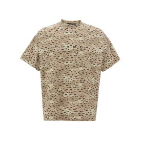 STAMPD スタンプド ベージュ Beige T-shirt 'Camo leopard' Tシャツ メンズ 春夏2023 SLAM3129TECLP 【関税・送料無料】【ラッピング無料】 ju