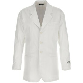 DOLCE&GABBANA ドルチェ&ガッバーナ ホワイト White 'Re-Edition S/S 1992' blazer jacket ジャケット メンズ 春夏2023 G2SK1TFUFMLW0800 【関税・送料無料】【ラッピング無料】 ju