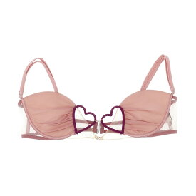 【5のつく日は全商品ポイント4倍】 NENSI DOJAKA ネンシドジョカ ピンク Pink 'Heart' bra アンダーウェア レディース 春夏2023 NDSS23LIN001BLOSSM 【関税・送料無料】【ラッピング無料】 ju