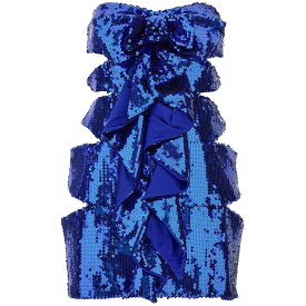 ALEXANDRE VAUTHIER アレクサンドル ボーティエ ブルー Blue 'Couture Edit' short dress ドレス レディース 春夏2023 232DR1939MAJESTICBLUE 【関税・送料無料】【ラッピング無料】 ju