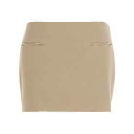 FERRAGAMO フェラガモ ベージュ Beige Miniskirt スカート レディース 春夏2023 0761888STONE 【関税・送料無料】【ラッピング無料】 ju