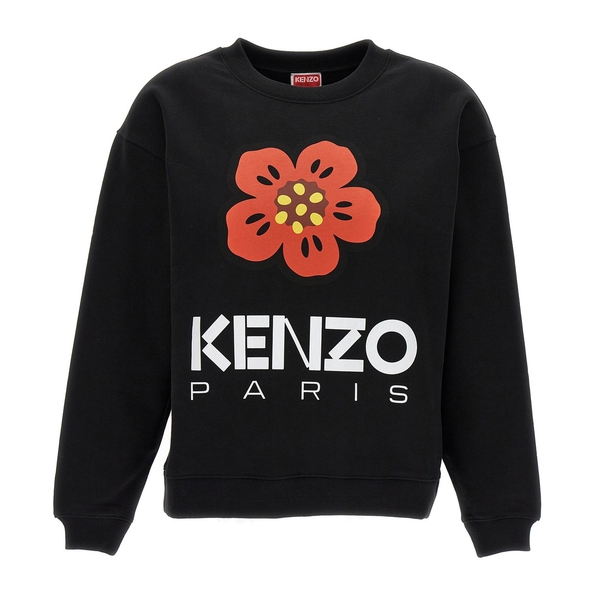 KENZO ケンゾー Black  Boke flower sweatshirt トレーナー レディース 秋冬2023 FD52SW0364ME99J  ju