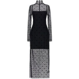 GIVENCHY ジバンシィ ブラック Black 4G long tulle dress ドレス レディース 秋冬2023 BW21KL30ND001 【関税・送料無料】【ラッピング無料】 ju