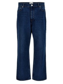 AMI PARIS アミ パリス ブルー Blue Denim jeans デニム メンズ 春夏2024 UTR440DE0025480 【関税・送料無料】【ラッピング無料】 ju