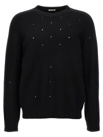 SAINT LAURENT PARIS イヴ サンローラン ブラック Black Openwork sweater ニットウェア メンズ 春夏2024 779975Y76LI1000 【関税・送料無料】【ラッピング無料】 ju