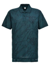 BERLUTI ベルルッティ ブルー Blue 'Gradient Scritto' polo shirt トップス メンズ 春夏2024 R26JPS73001H42 【関税・送料無料】【ラッピング無料】 ju