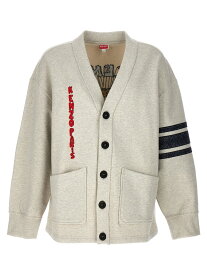 【本日5の付く日ポイント4倍!!】 KENZO ケンゾー グレー Gray 'Drawn Varsity' cardigan ニットウェア メンズ 春夏2024 FE55SW1434ME93 【関税・送料無料】【ラッピング無料】 ju